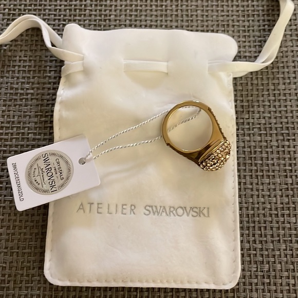 Atelier Swarovski Moselle Stack Rosegold Ring - Picture 5 of 8